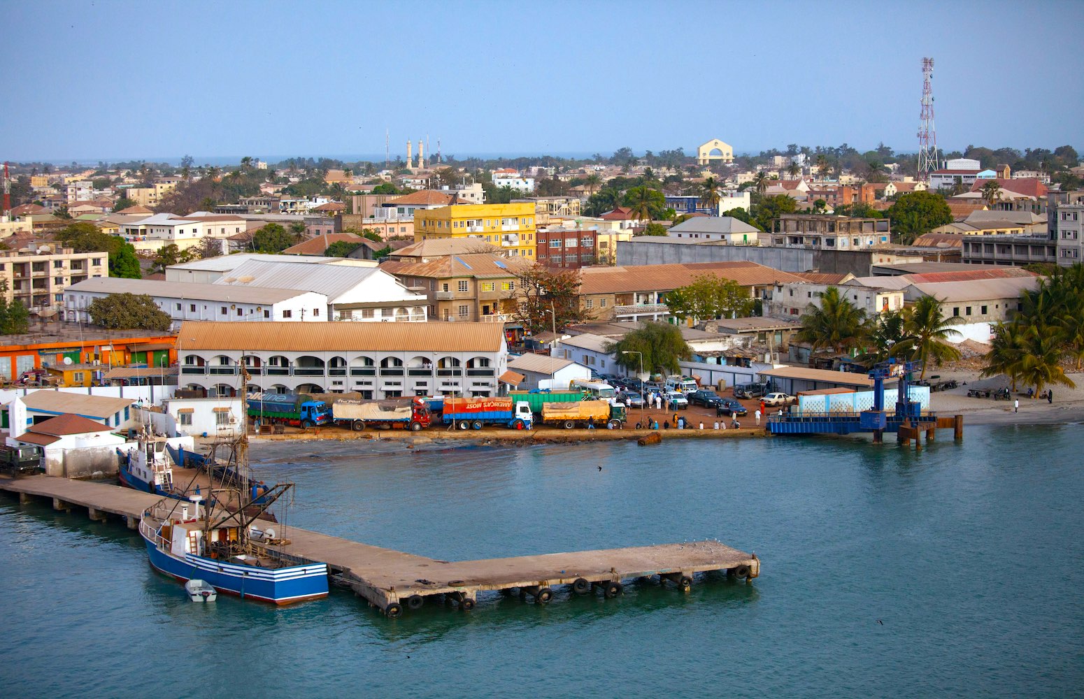 Gambia puerto